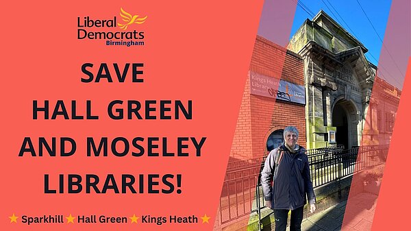 Save Hall Green and Moseley Libraries
