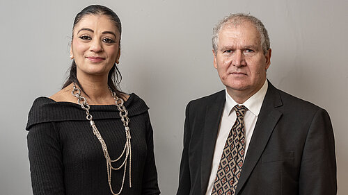 Cllrs Morriam Jan and Jon Hunt