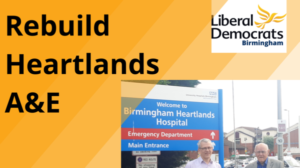 Rebuild Heartlands A&E